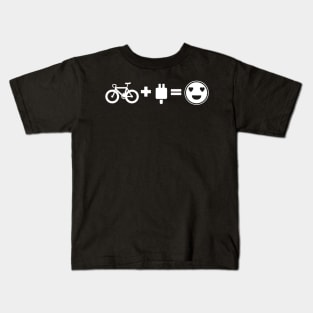 Electric Bike - Mountain Biking Gift Kids T-Shirt